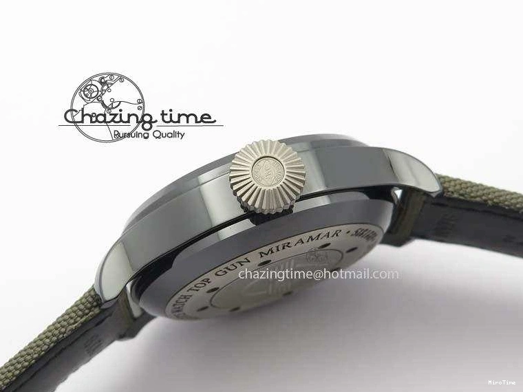 MIROTIME 0331 Chic Big Pilot Real PR IW501902 Real Ceramic ZF 1:1 Best Edition On Nylon Strap A 7275